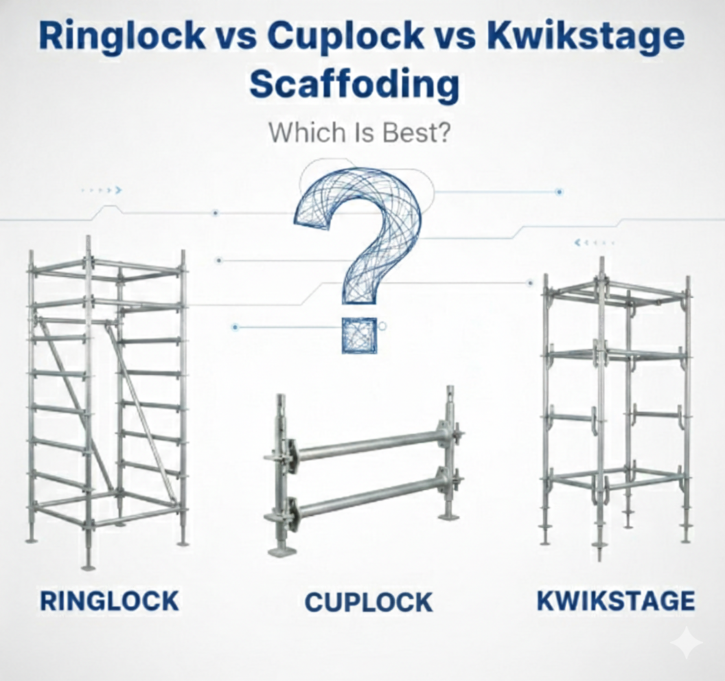 Ringlock vs Cuplock vs Kwikstage Scaffolding: Which Is Best?