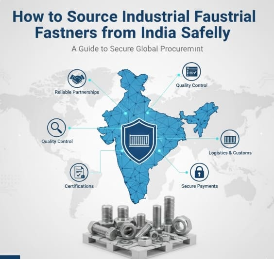 How to Source Industrial Fasteners from India Safely
