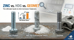 Zinc vs. Hot Dip Galvanizing (HDG) vs. Geomet: The Ultimate Guide to Anti-Corrosion Fasteners